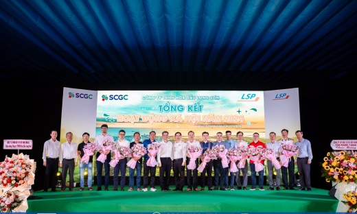 TỔ CHỨC TỔNG KẾT HOẠT ĐỘNG XÃ HỘI NĂM 2024 - CÔNG TY TNHH HÓA DẦU LONG SƠN (LSP)